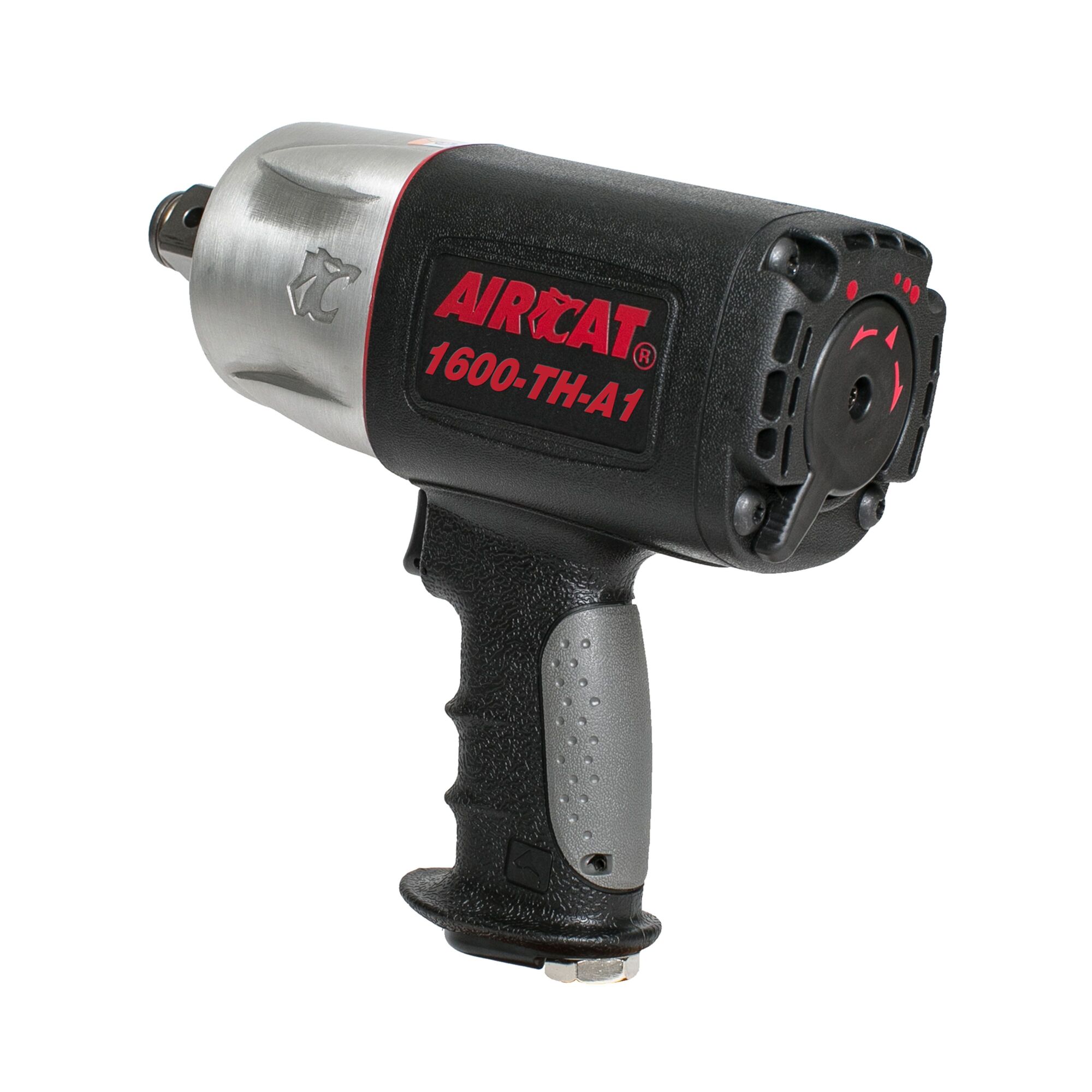 AirCat, 1in. COMPOSITE PISTOL GRIP IMPACT WRENCH, Drive Size 1 in, Max. RPM 4500 Model# 1600-TH-A1